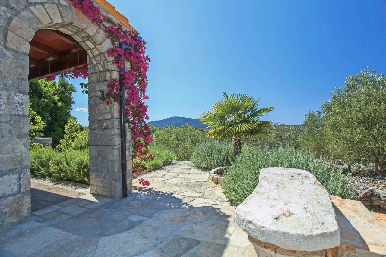 Villa Stone House San Pelegrin Vela Luka Exterior foto